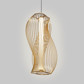 Pendul LED Shadows of the past alamă Maytoni, H352, 20W