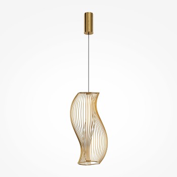 Pendul LED Shadows of the past alamă Maytoni, H352, 20W