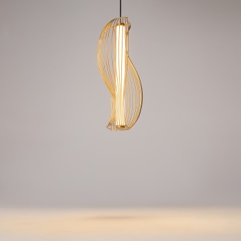 Pendul LED Shadows of the past alamă Maytoni, H352, 20W