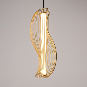 Pendul LED Shadows of the past alamă Maytoni, H352, 20W