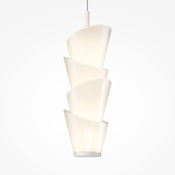 Pendul LED Seoul alb Maytoni, H362, 14W