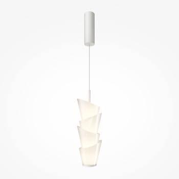 Pendul LED Seoul alb Maytoni, H362, 14W
