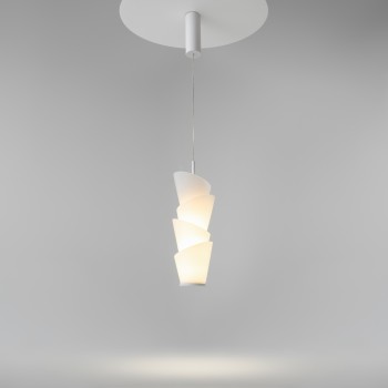 Pendul LED Seoul alb Maytoni, H362, 14W