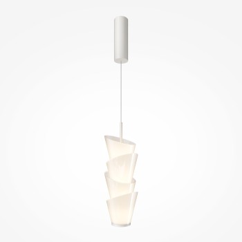 Pendul LED Seoul alb Maytoni, H362, 14W