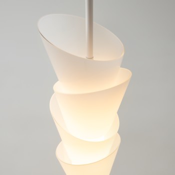 Pendul LED Seoul alb Maytoni, H362, 14W