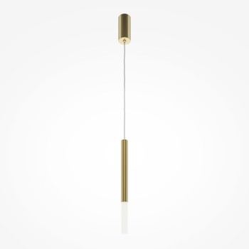 Pendul LED Pro Shade auriu Maytoni, D3, 6W