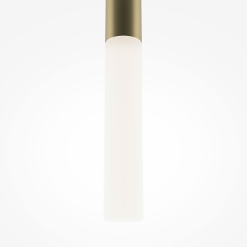 Pendul LED Pro Shade auriu Maytoni, D3, 6W