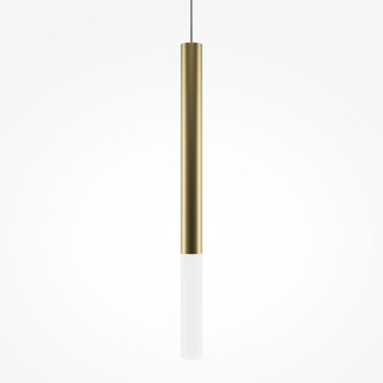 Pendul LED Pro Shade auriu Maytoni, D3, 6W