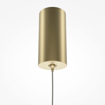 Pendul LED Pro Shade auriu Maytoni, D3, 6W