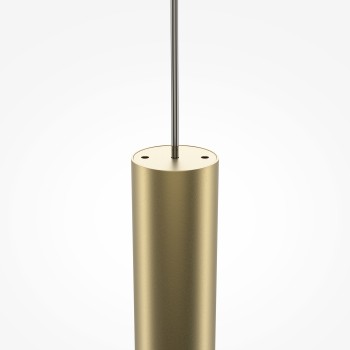 Pendul LED Pro Shade auriu Maytoni, D3, 6W