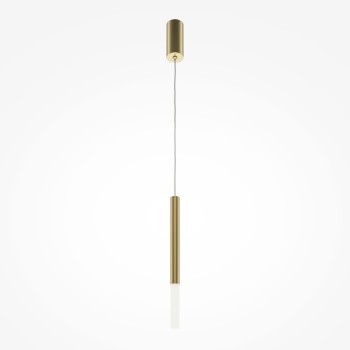 Pendul LED Pro Shade auriu Maytoni, D3, 6W
