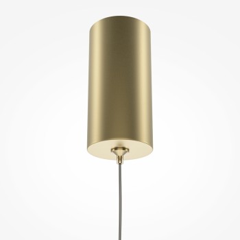 Pendul LED Pro Shade auriu Maytoni, D3, 6W