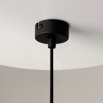Pendul Ros negru Maytoni, D16, 1xGU10, transparent