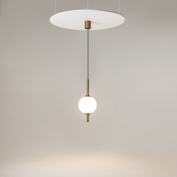 Pendul LED The Sixth Sense alamă Maytoni, D18, 7W
