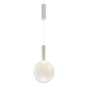 Pendul LED Nebula alb Maytoni, D25, 6W