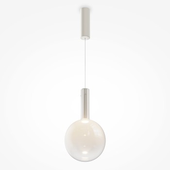 Pendul LED Nebula alb Maytoni, D25, 6W