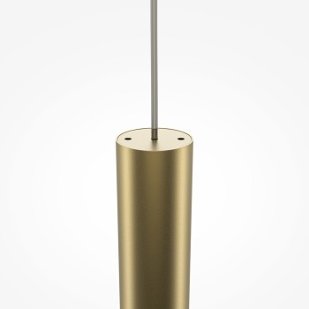 Pendul LED Pro Extra auriu Maytoni, D3, 6W