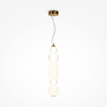 Pendul LED Collar auriu Maytoni, D15, 35W