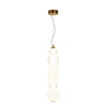 Pendul LED Collar auriu Maytoni, D15, 35W