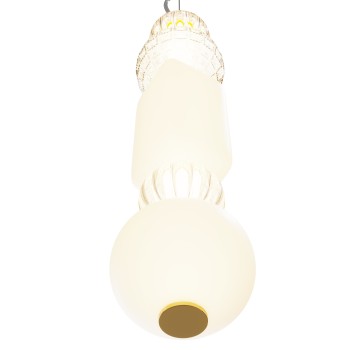 Pendul LED Collar auriu Maytoni, D15, 35W