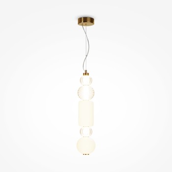 Pendul LED Collar auriu Maytoni, D15, 35W