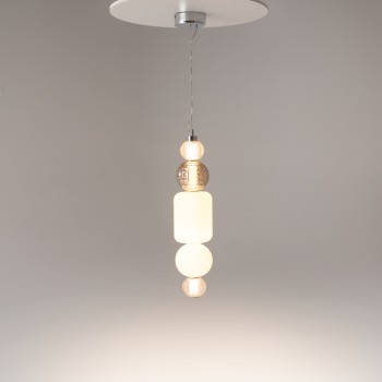 Pendul LED Collar auriu Maytoni, D15, 35W