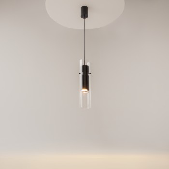 Pendul Dynamics negru Maytoni, D8, 1xGU10