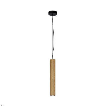 Pendul LED Basic Texture negru Maytoni, D6, 5W, beige