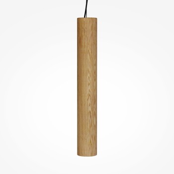 Pendul LED Basic Texture negru Maytoni, D6, 5W, beige