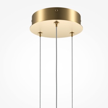 Lustră LED Halo alamă Maytoni, H304, 40W