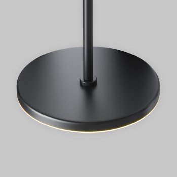 Pendul LED Plato negru Maytoni, D18, 12W