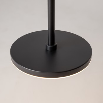 Pendul LED Plato negru Maytoni, D18, 12W