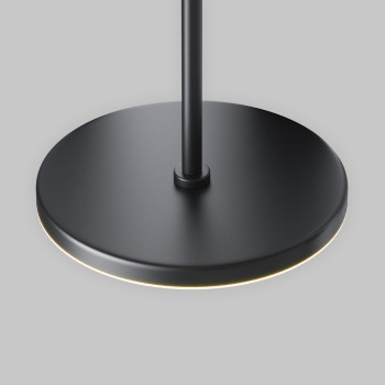 Pendul LED Plato negru Maytoni, D18, 12W
