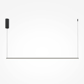 Pendul LED Halo negru Maytoni, H317, 16W