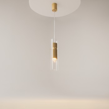 Pendul Dynamics auriu Maytoni, D8, 1xGU10