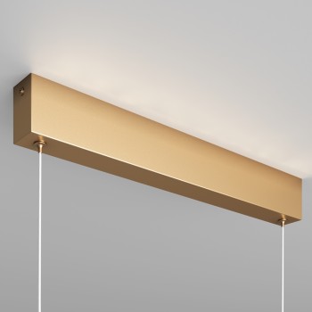 Lustră LED Step auriu mat Maytoni, H100, 23W