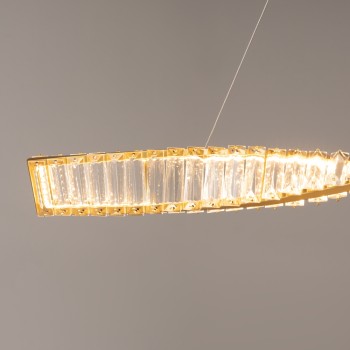 Pendul LED Krone alamă Maytoni, H311, 27W