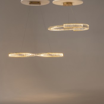 Lustră LED Krone alamă Maytoni, H311, 27W