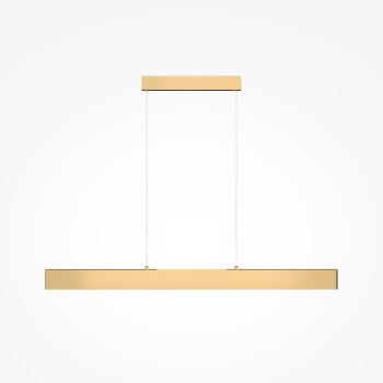 Lustră LED Step auriu mat Maytoni, H100, 30W