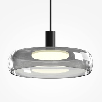 Pendul LED Float negru Maytoni, D20, 13W, black