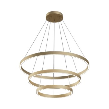 Lustră LED Rim alamă Maytoni, D80, 115W