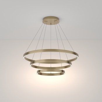 Lustră LED Rim alamă Maytoni, D80, 115W