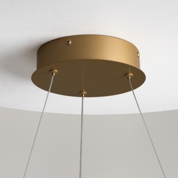 Lustră LED Curve alamă Maytoni, D60, 31W