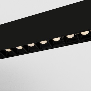 Lustră LED Points negru Maytoni, H280, 40W