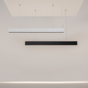 Lustră LED Points negru Maytoni, H280, 40W