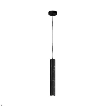 Pendul LED Basic Texture negru Maytoni, D6, 5W, black