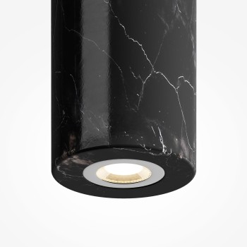 Pendul LED Basic Texture negru Maytoni, D6, 5W, black