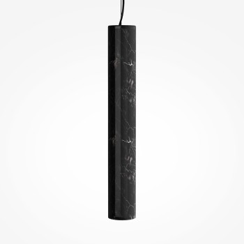 Pendul LED Basic Texture negru Maytoni, D6, 5W, black