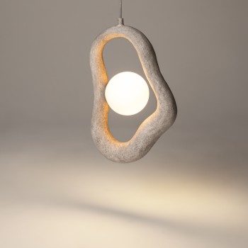 Pendul Opus gri Maytoni, H340, 1xG9