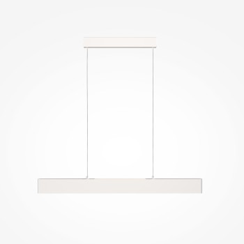 Lustră LED Step alb Maytoni, H100, 23W